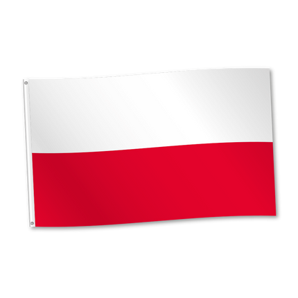 Feestbazaar Vlag Polen - 90x150 cm
