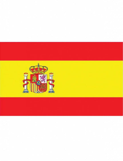 Feestbazaar Vlag Spanje 90x150cm
