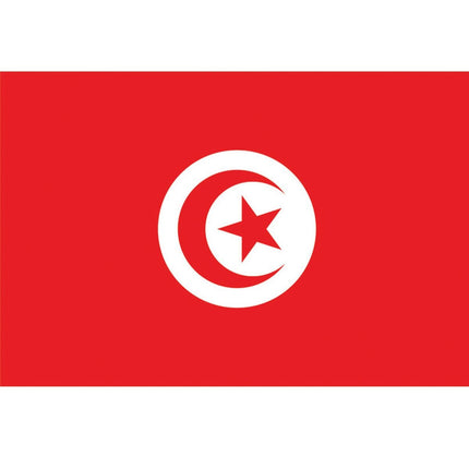 Feestbazaar Vlag Tunesië - 90x150 cm
