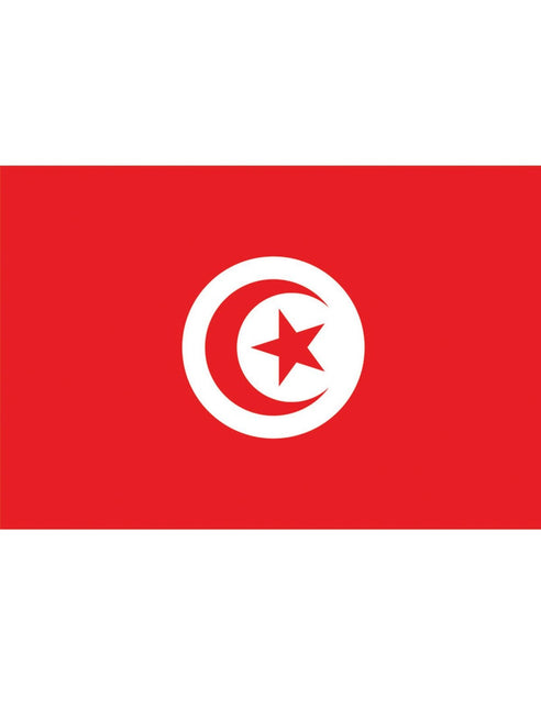 Feestbazaar Vlag Tunesië - 90x150 cm