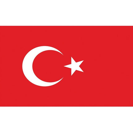 Feestbazaar Vlag Turkije 90x150cm