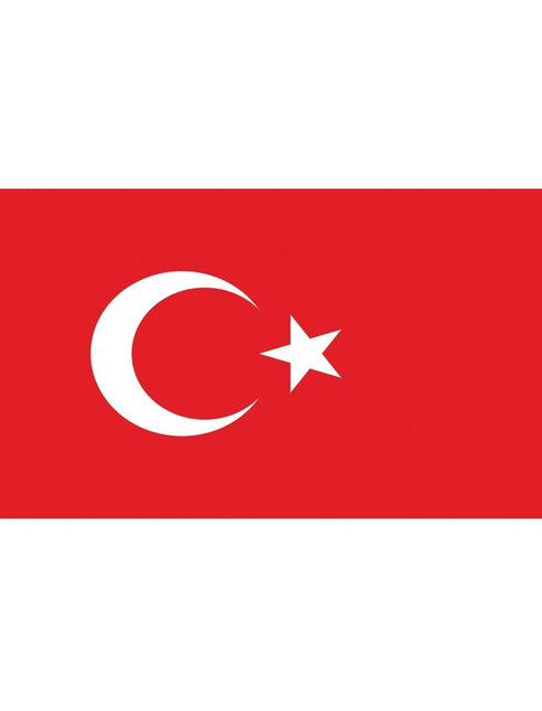Feestbazaar Vlag Turkije 90x150cm