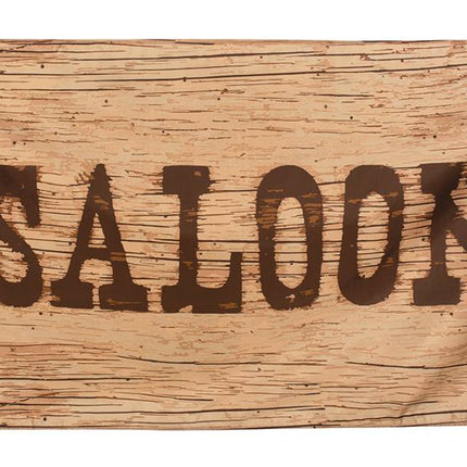 Feestbazaar Vlag Wild West Saloon (90 x 150 cm)