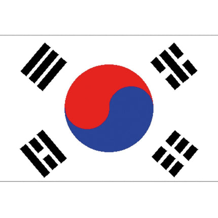 Feestbazaar Vlag Zuid-Korea -  90x150 cm