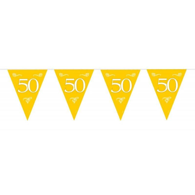 Feestbazaar Vlaggenlijn 50 goud