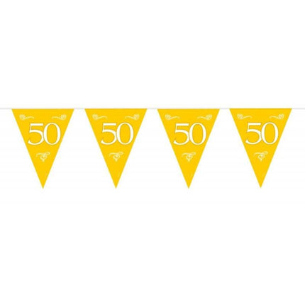 Feestbazaar Vlaggenlijn 50 goud