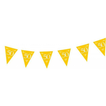 Feestbazaar Vlaggenlijn 50 goud