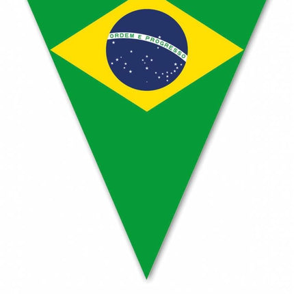 Feestbazaar Vlaggenlijn Brazilie 5m