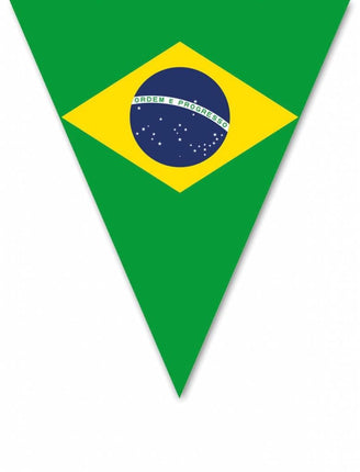 Feestbazaar Vlaggenlijn Brazilie 5m