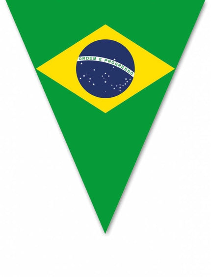 Feestbazaar Vlaggenlijn Brazilie 5m