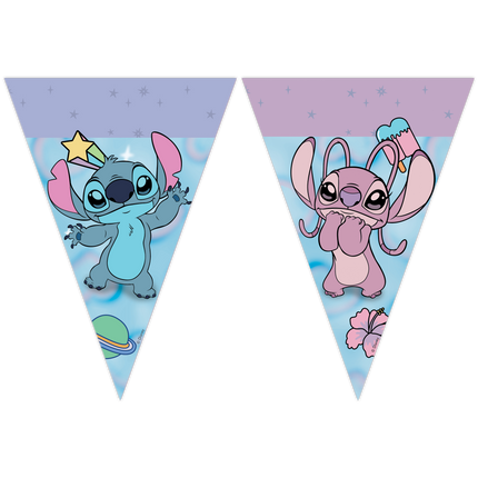 Feestbazaar Vlaggenlijn Disney Stitch & Angel 230cm