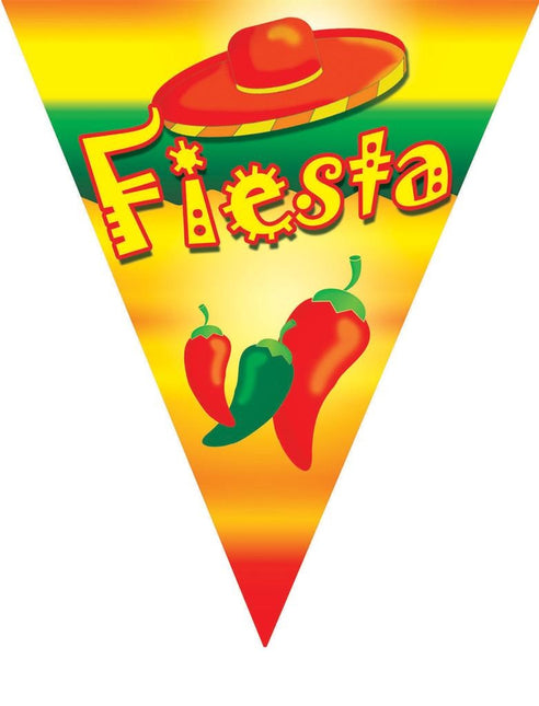 Feestbazaar Vlaggenlijn Fiesta Pimienta (5m)