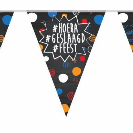 Feestbazaar Vlaggenlijn Geslaagd Hoera
