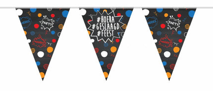 Feestbazaar Vlaggenlijn Geslaagd Hoera