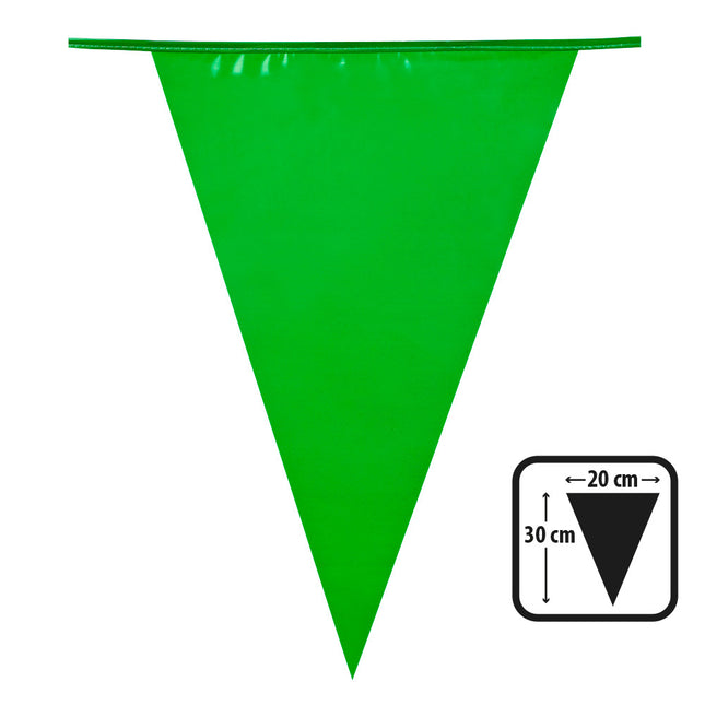 Feestbazaar Vlaggenlijn Groen (10m)