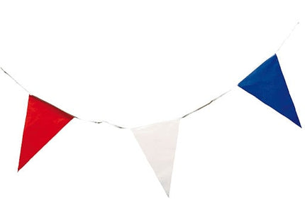 Feestbazaar Vlaggenlijn Holland rood/wit/blauw