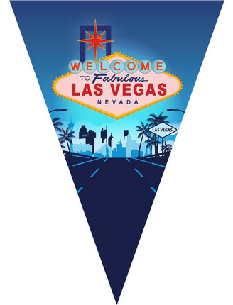 Feestbazaar Vlaggenlijn Las Vegas (5m)