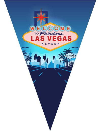 Feestbazaar Vlaggenlijn Las Vegas (5m)