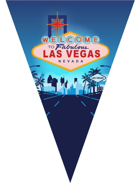 Feestbazaar Vlaggenlijn Las Vegas (5m)