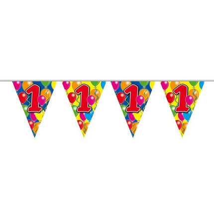 Feestbazaar Vlaggenlijn leeftijd 1 jaar
