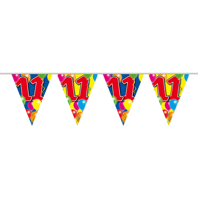 Feestbazaar Vlaggenlijn Leeftijd 11 Jaar - 10 meter