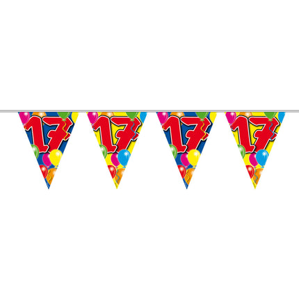 Feestbazaar Vlaggenlijn Leeftijd 17 Jaar - 10m