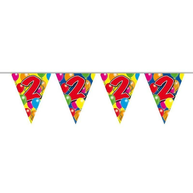 Feestbazaar Vlaggenlijn leeftijd '2'