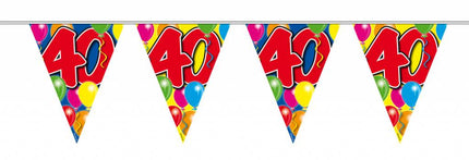 Feestbazaar Vlaggenlijn leeftijd '40'