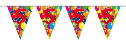 Feestbazaar Vlaggenlijn leeftijd 5 jaar