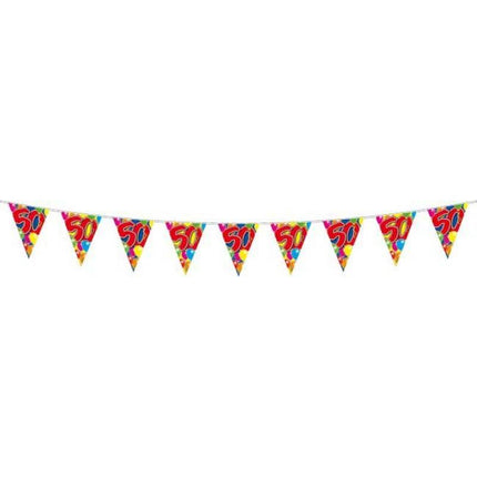 Feestbazaar Vlaggenlijn leeftijd '50'