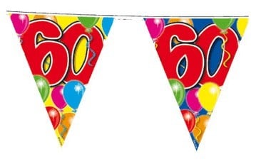 Feestbazaar Vlaggenlijn leeftijd '60'