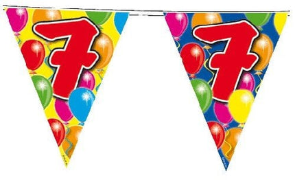 Feestbazaar Vlaggenlijn leeftijd '7'