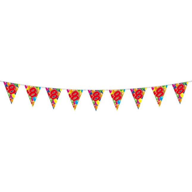Feestbazaar Vlaggenlijn leeftijd '8'