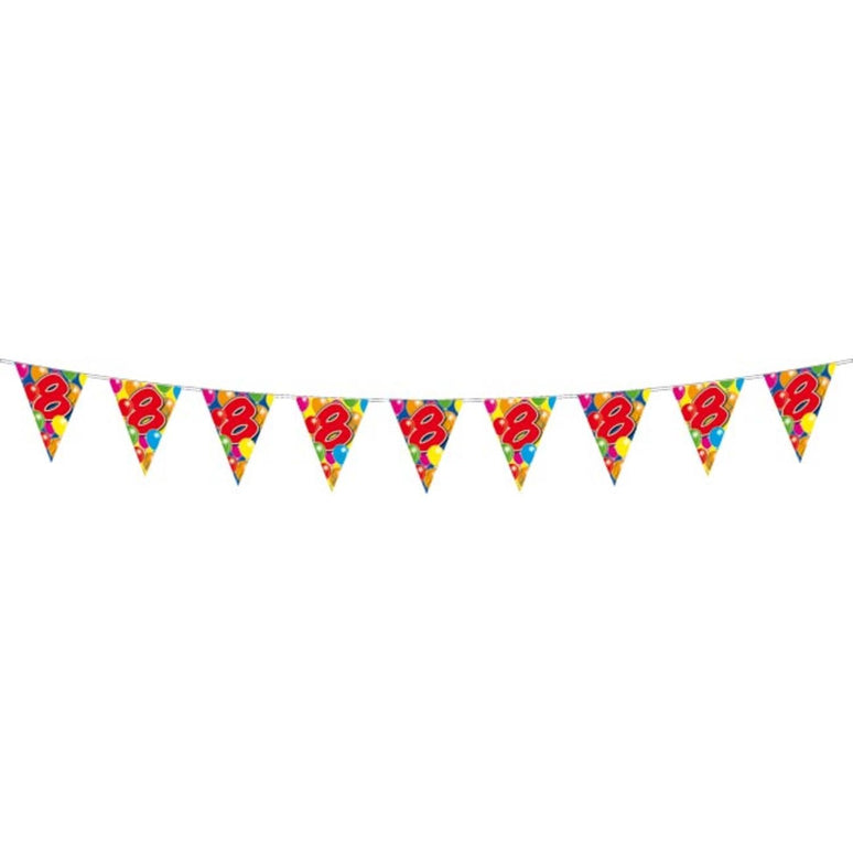Feestbazaar Vlaggenlijn leeftijd '8'