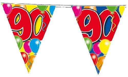 Feestbazaar Vlaggenlijn leeftijd '90'