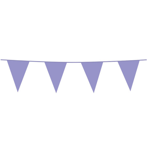 Feestbazaar Vlaggenlijn Lila (10m)