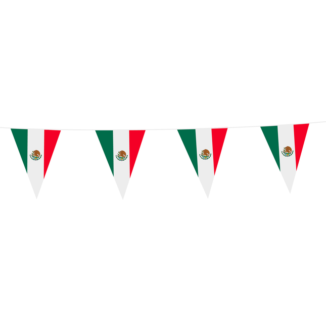 Feestbazaar Vlaggenlijn Mexico (10m)
