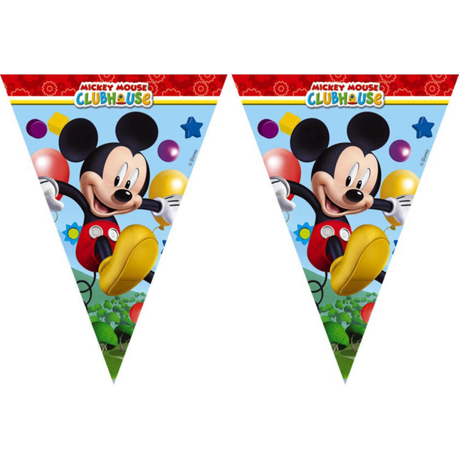 Feestbazaar Vlaggenlijn Mickey Mouse Clubhouse - 2.3 meter