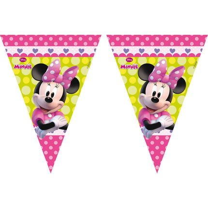 Feestbazaar Vlaggenlijn Minnie Mouse Party - 2.3 Meter