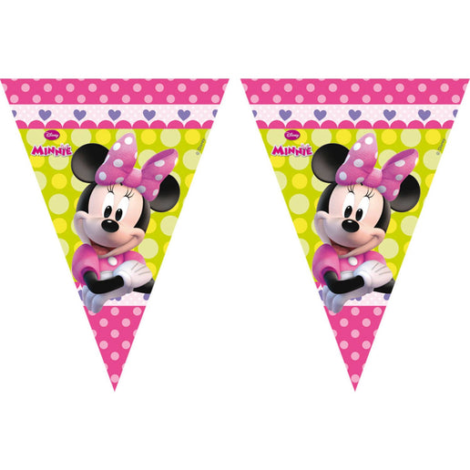 Feestbazaar Vlaggenlijn Minnie Mouse Party - 2.3 Meter