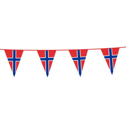 Feestbazaar Vlaggenlijn Noorwegen (10m)