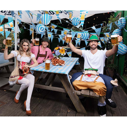 Feestbazaar Vlaggenlijn Oktoberfest Beieren (10m)
