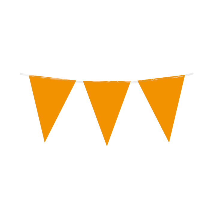 Feestbazaar Vlaggenlijn Oranje (30m)