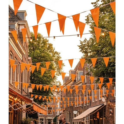 Feestbazaar Vlaggenlijn Oranje (30m)