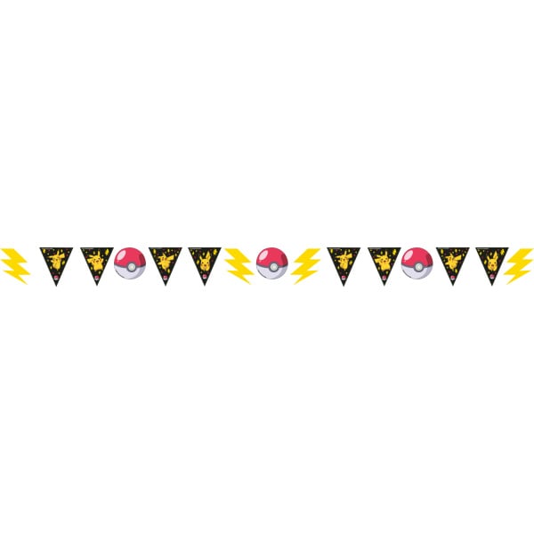 Feestbazaar Vlaggenlijn Pokémon Pikachu (3,3 m)