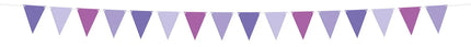 Feestbazaar Vlaggenlijn Posh Purple (6m)