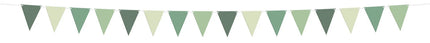 Feestbazaar Vlaggenlijn Serene Sage Groen (6m)