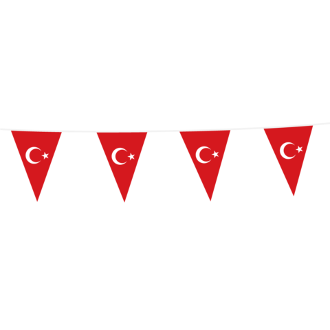 Feestbazaar Vlaggenlijn Turkije (10m)