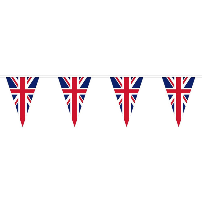 Feestbazaar Vlaggenlijn Union Jack UK (10m)