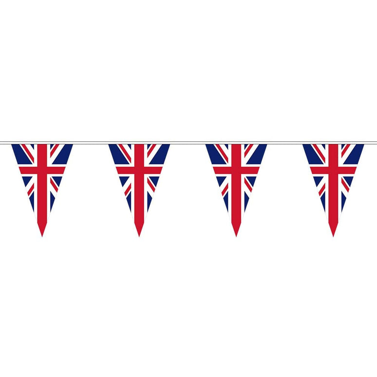 Feestbazaar Vlaggenlijn Union Jack UK (10m)